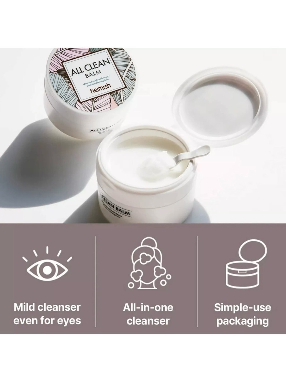 Heimish All Clean Balm Intensive Cleansing Balm 4.05oz - Picture 6 of 7